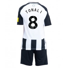 Newcastle United Sandro Tonali #8 Hemmakläder Barn 2024-25 Kortärmad (+ Korta byxor)